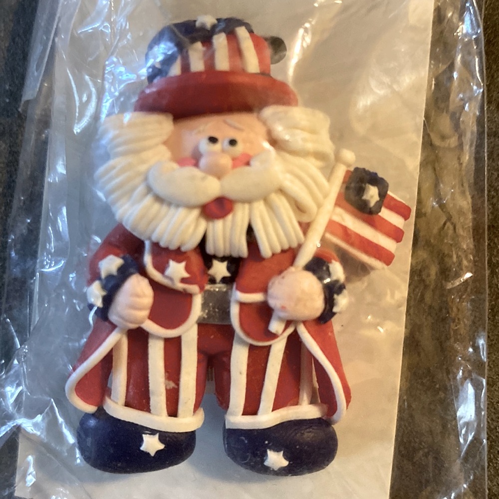 New  Uncle Sam America USA Brooch/Pin